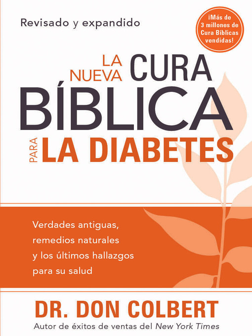 Title details for La Nueva cura bíblica para la diabetes by Don Colbert - Wait list